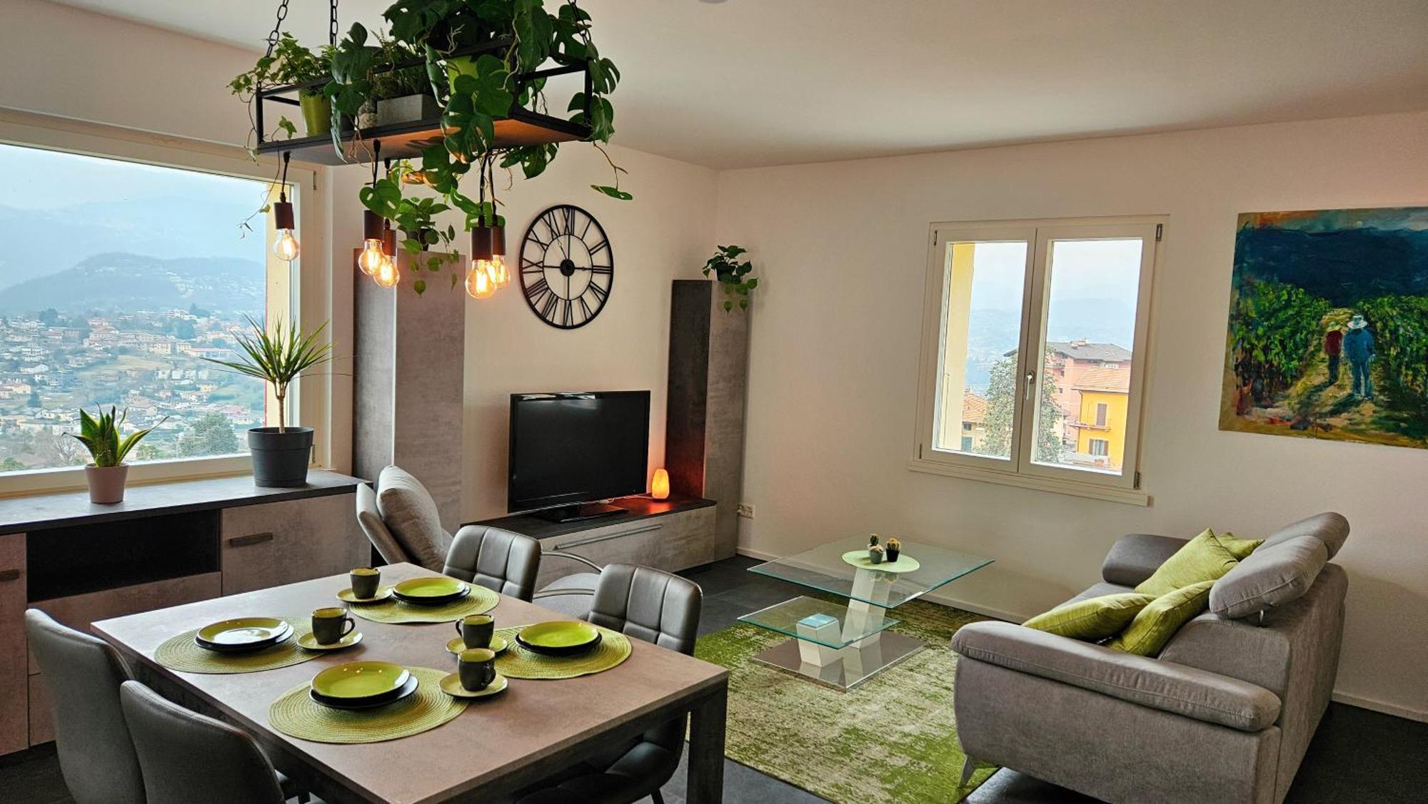 Bellavista Apartment With Free Parking Лугано Экстерьер фото